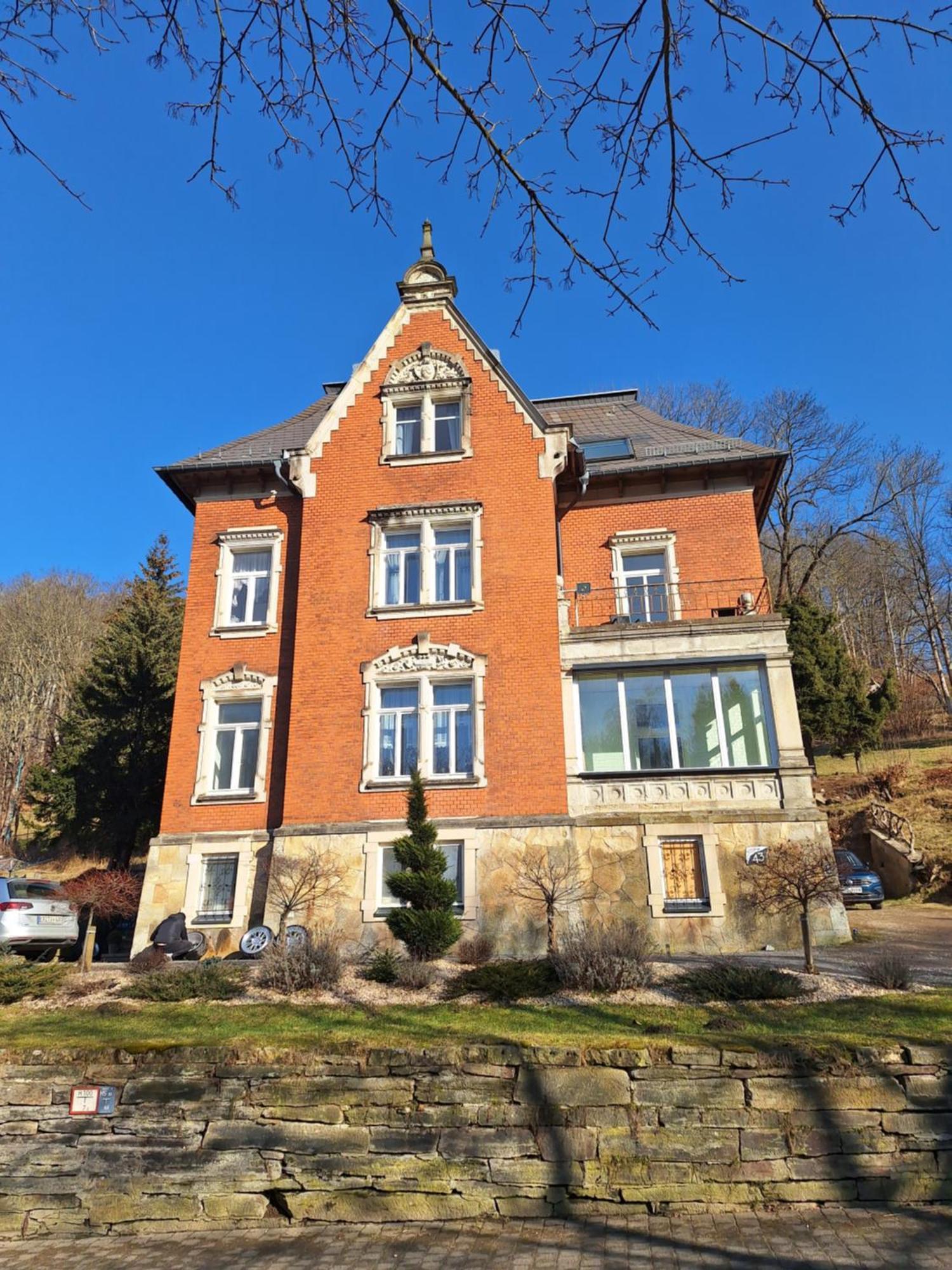 Ferienwohnung Rote-Villa 2 玛丽恩堡 外观 照片